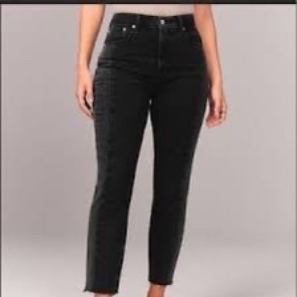 Abercrombie & Fitch Curve Love Mom Jean